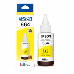 Epson 664 Yellow Genuine Ink Bottle